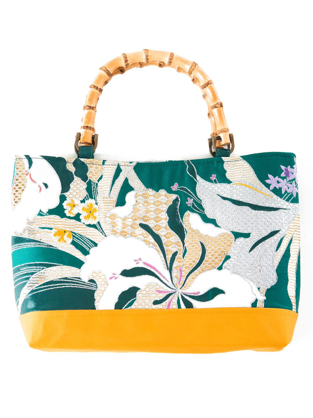 着物BAG 手提げバッグ KB100035｜正絹着物をリメイク -ONLY ONEを