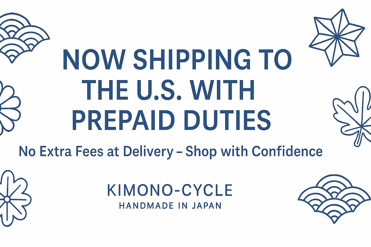 Commandes vers les États-Unis : droits inclus pour une plus grande tranquillité d'esprit.