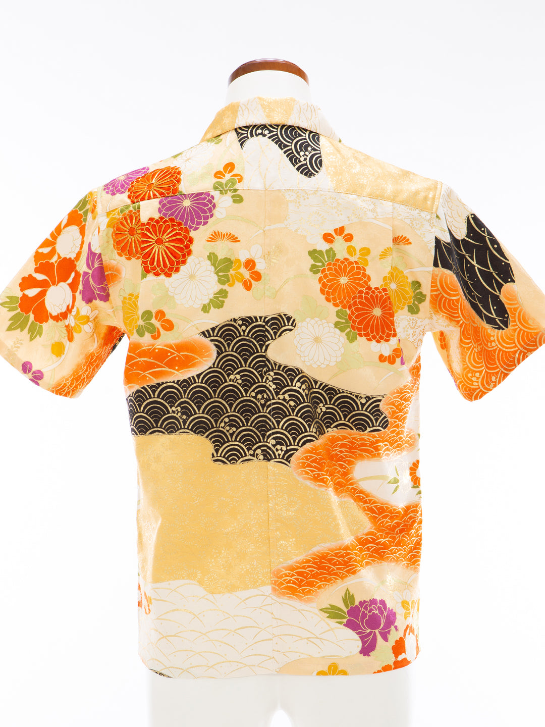 CHEMISE KIMONO ALOHA 'SHIMMERING MANJUSHIKU A' AH100287