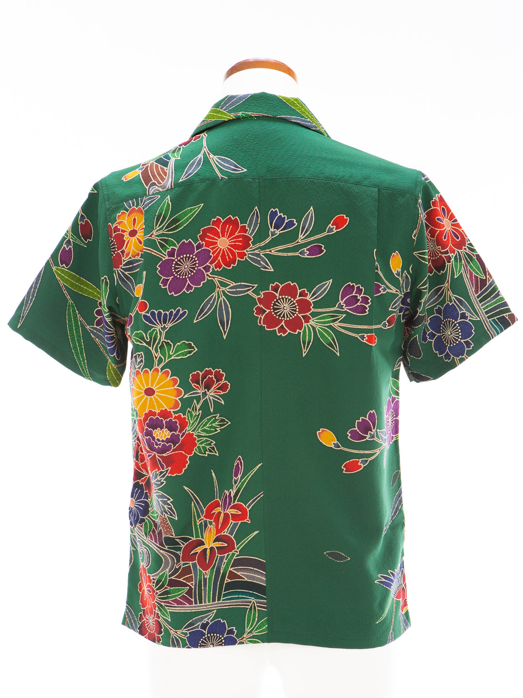 KIMONO ALOHA SHIRT "MANDARIN DUCK HIDE AND SEEK A" AH100290