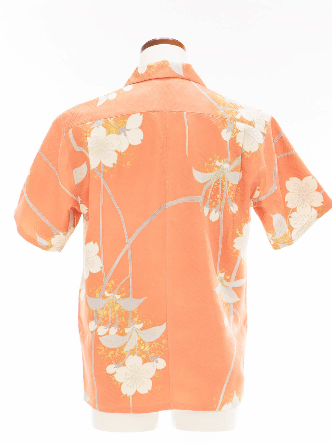 KIMONO ALOHA SHIRT "FLOWING CHERRY BLOSSOMS B" AH100300