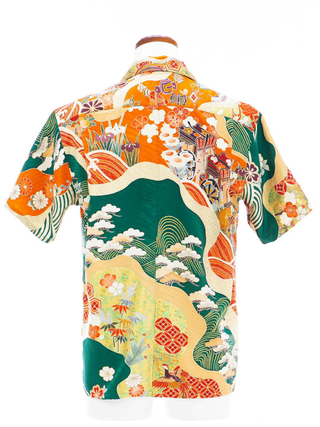 KIMONO ALOHA SHIRT "WAVY SACHI B" AH100306