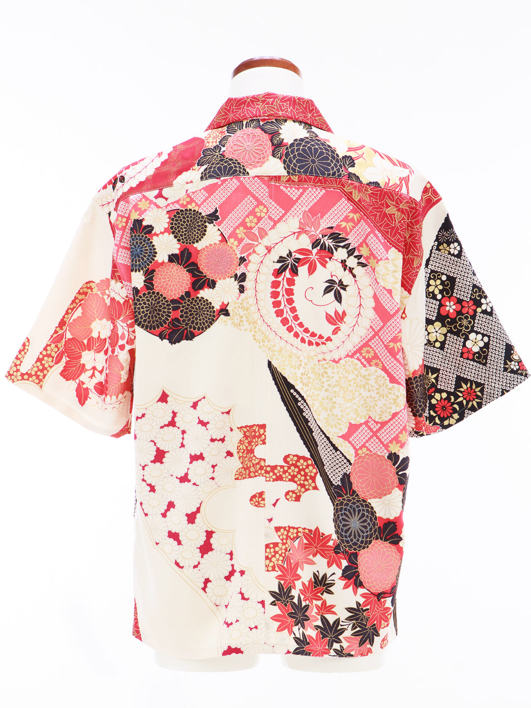 KIMONO ALOHA SHIRT "GENTLENESS OF FLOWERS B" AH100331