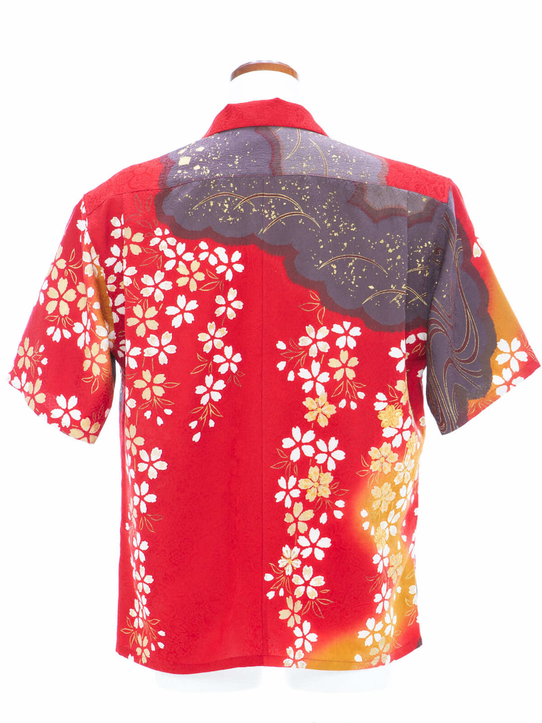 着物アロハシャツ「輝き降る桜B」AH100407