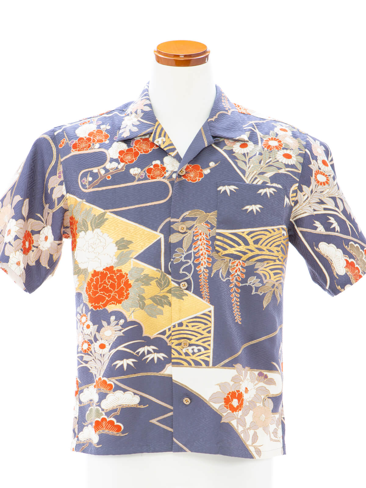 着物アロハ AH100442｜正絹着物をリメイク-ONLY ONEをあなたに- – 着物