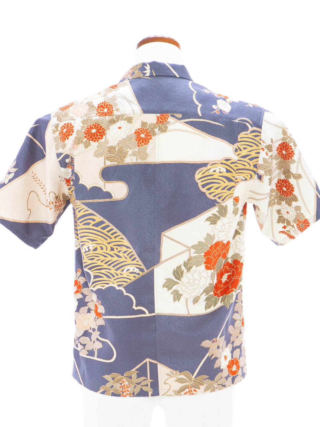 着物アロハシャツ「古典柄を纏うA」AH100442