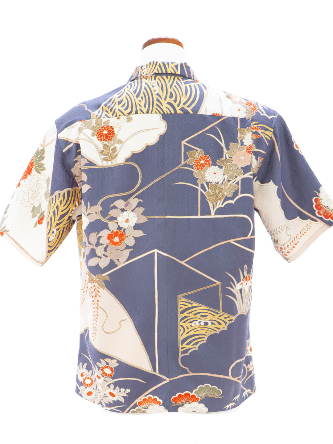 着物アロハシャツ「古典柄を纏うB」AH100443