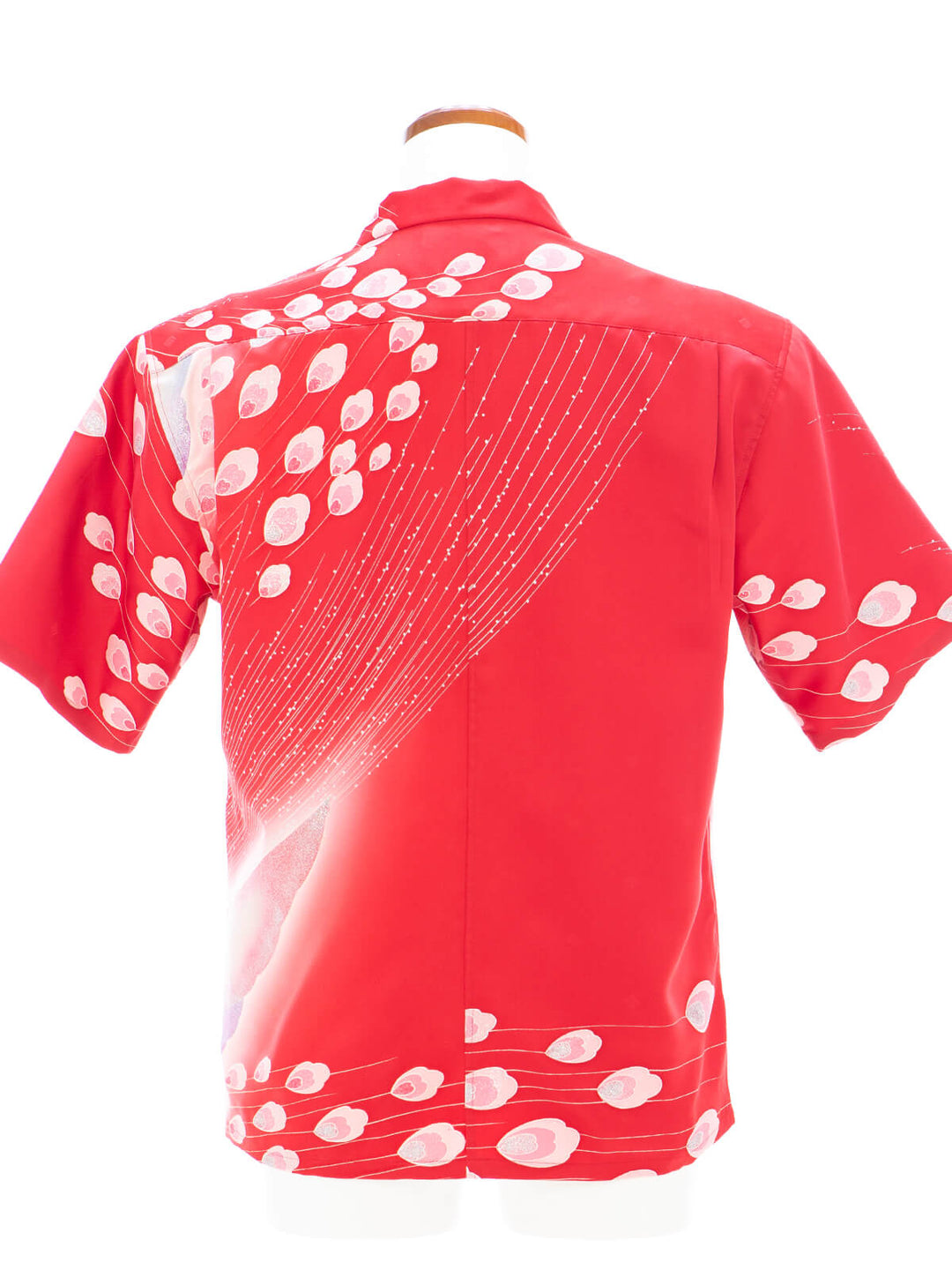 着物アロハシャツ「ギ・ラロッシュ 孔雀A」AH100456