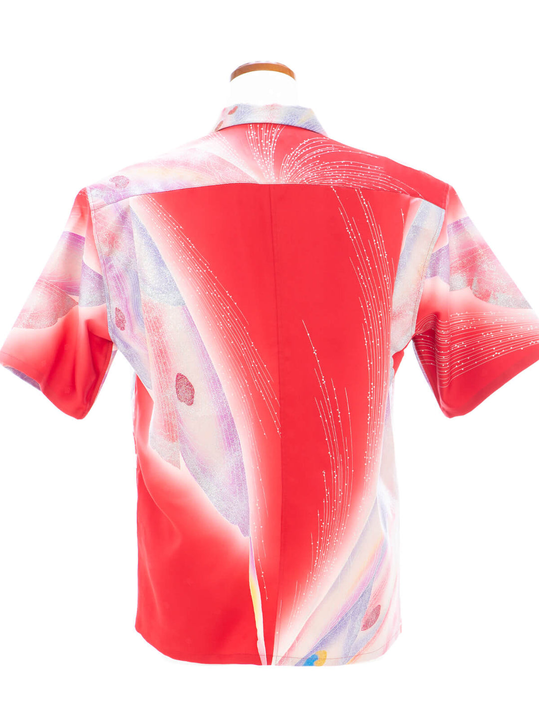 着物アロハシャツ「ギ・ラロッシュ 孔雀B」AH100457