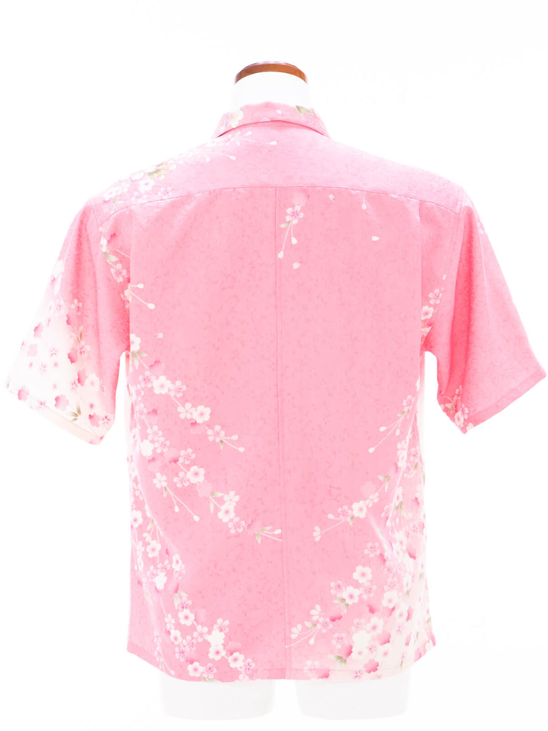 着物アロハシャツ「なびく枝垂れ桜A」AH100462