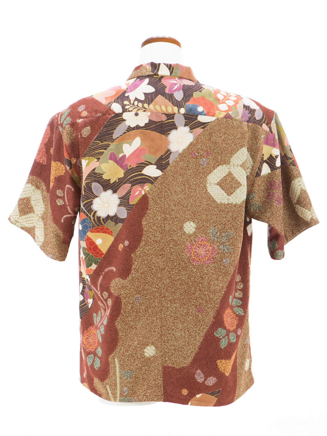 着物アロハシャツ「伸びゆく葡萄B」AH100473