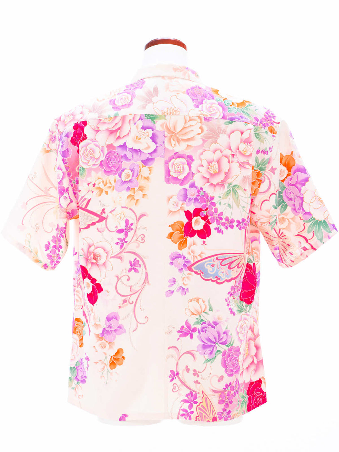 着物アロハシャツ「HANAE MORI B」AH100483