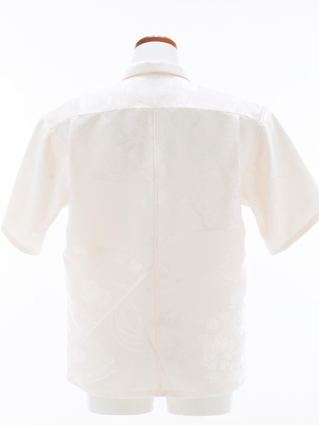 Vintage Silk Kimono Hawaiian Shirt AH100512