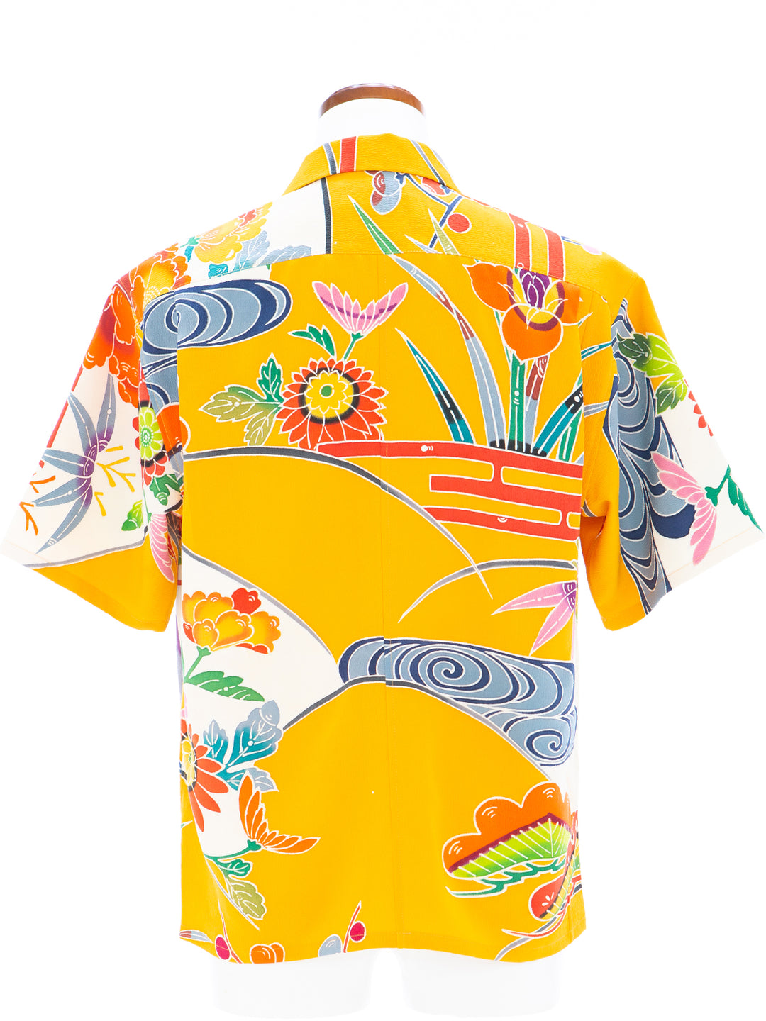 KIMONO ALOHA SHIRT "COLORFUL SUMMER MEMORIES B" AH100325 [NEW SIZE