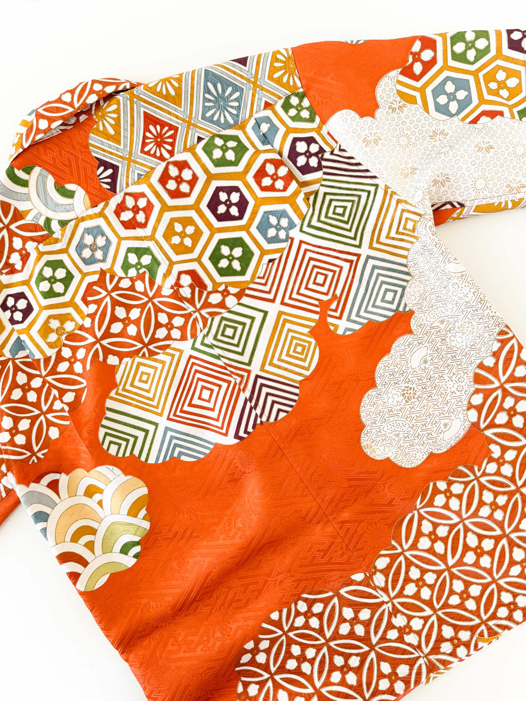 着物アロハシャツ「文様を纏うA」AH100430