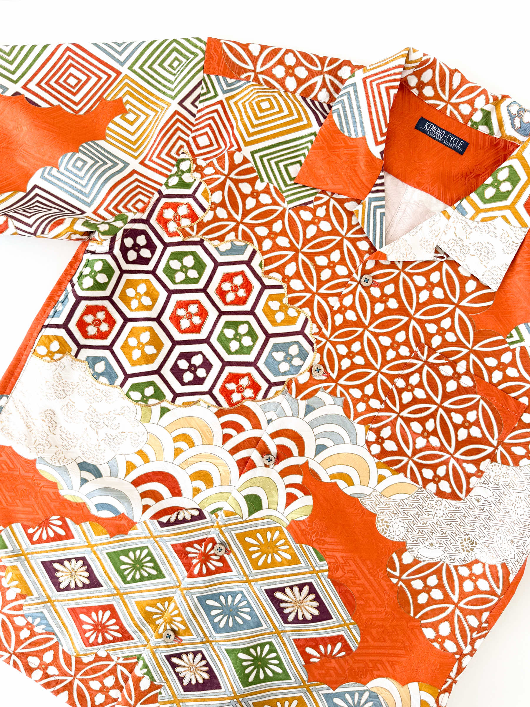 着物アロハ AH100431｜正絹着物をリメイク-ONLY ONEをあなたに- – 着物