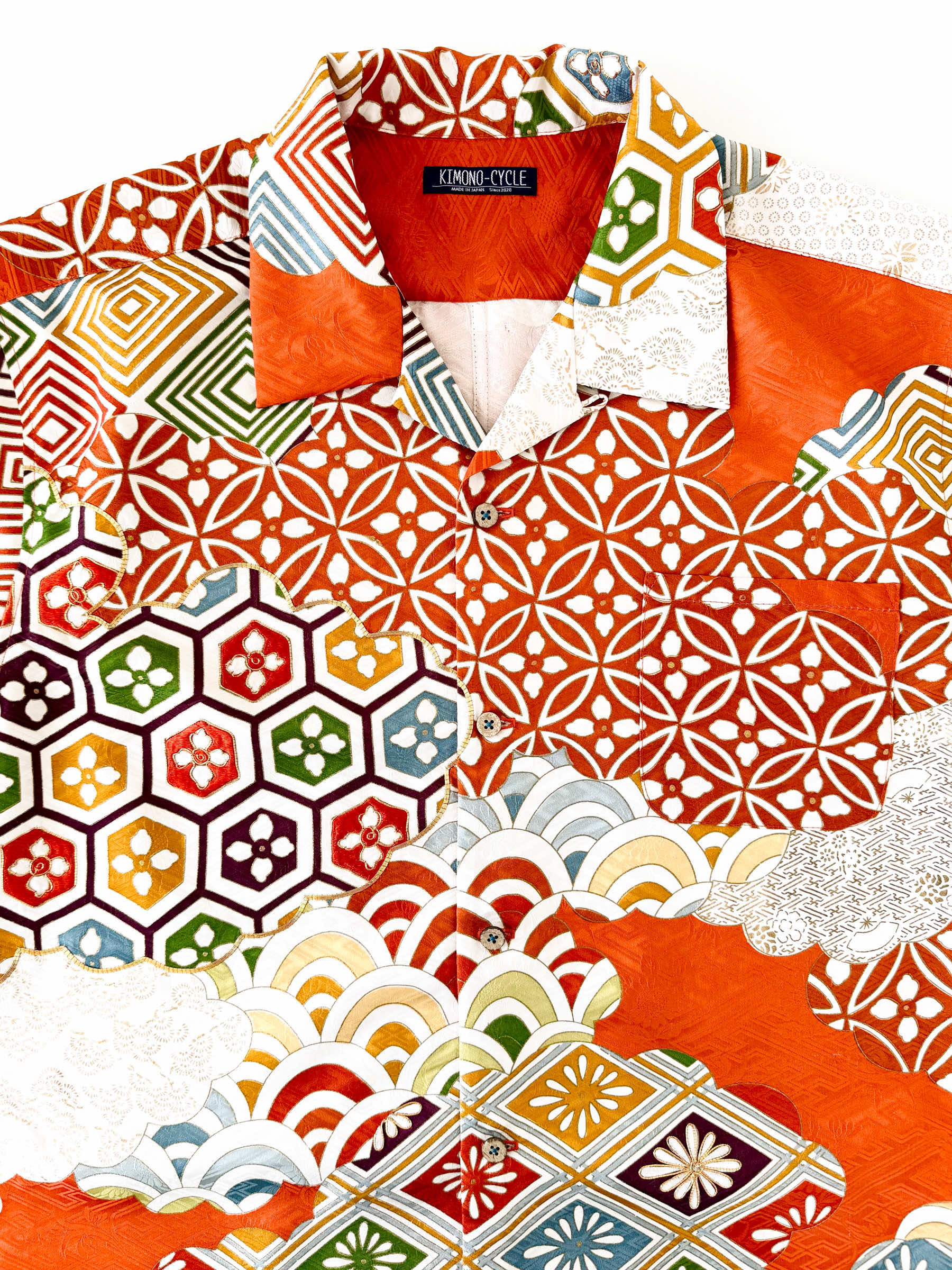 着物アロハ AH100431｜正絹着物をリメイク-ONLY ONEをあなたに- – 着物