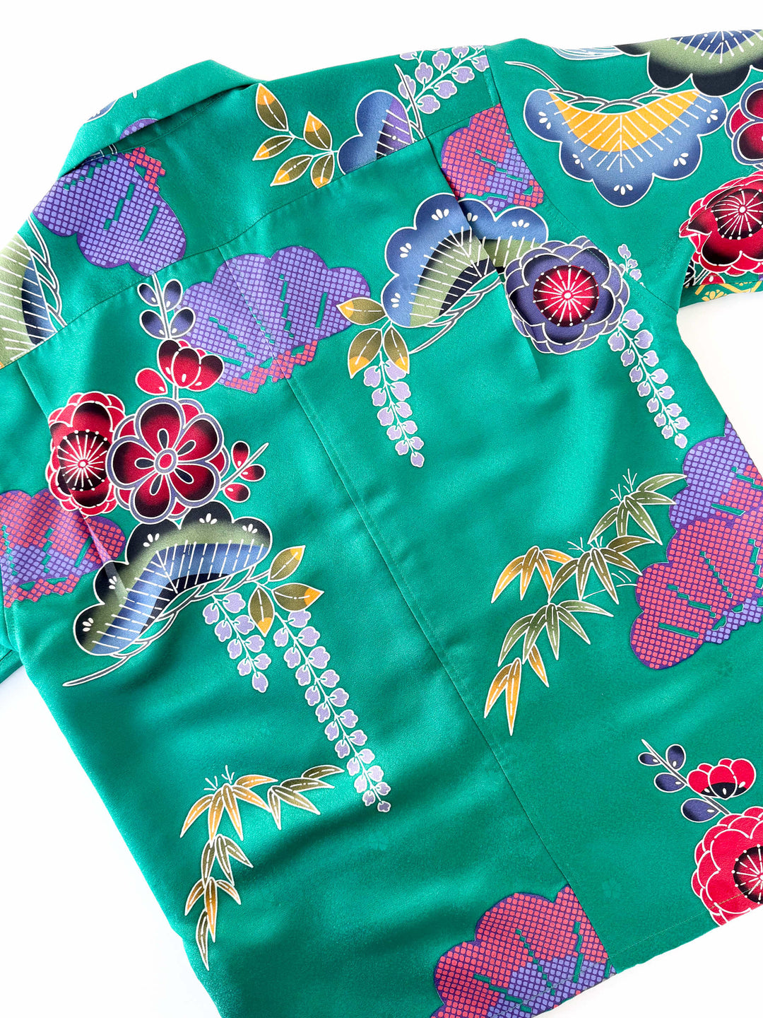 着物アロハシャツ「笠松の揺らぎA」AH100440