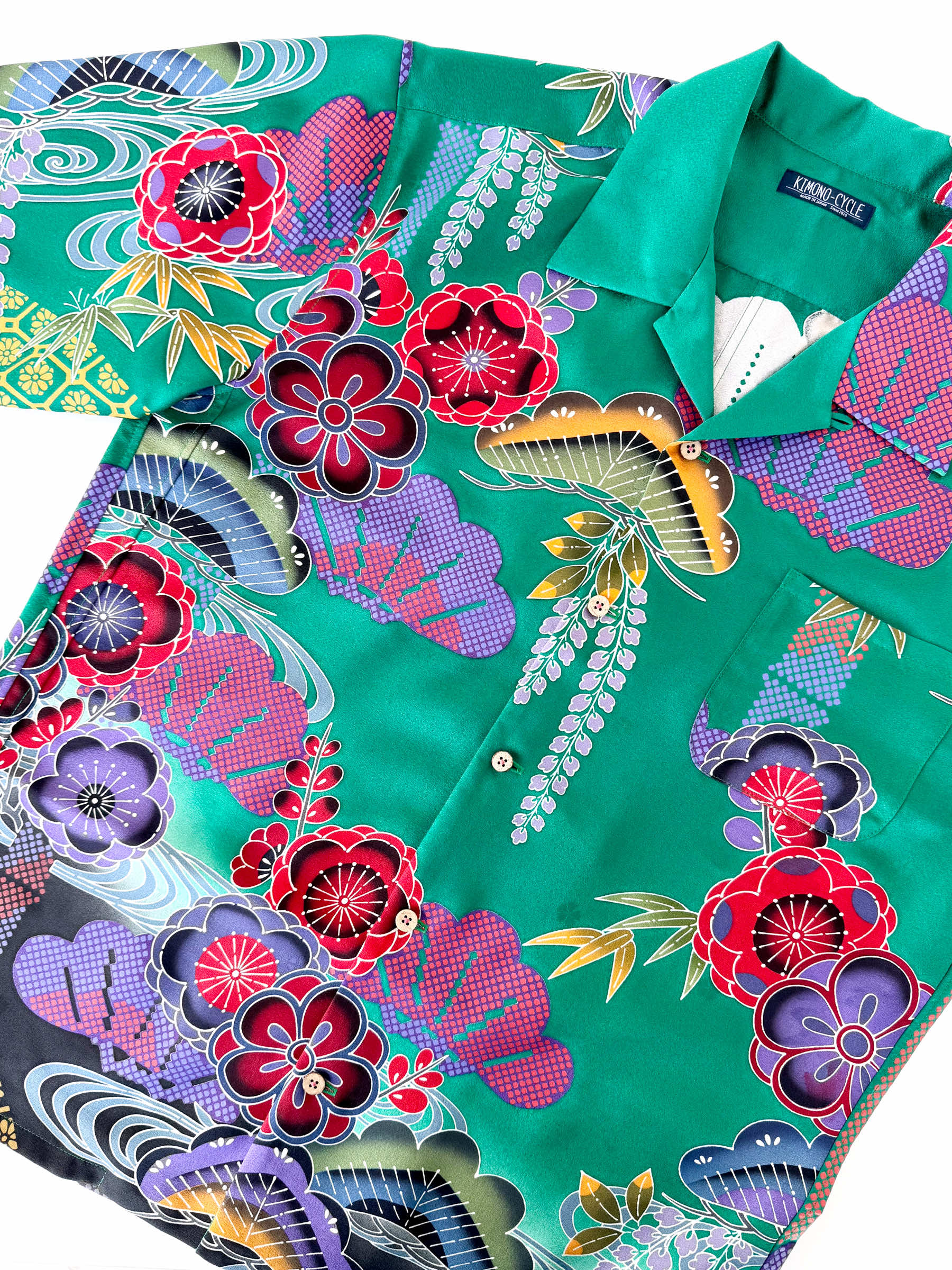 着物アロハ AH100444｜正絹着物をリメイク-ONLY ONEをあなたに- – 着物