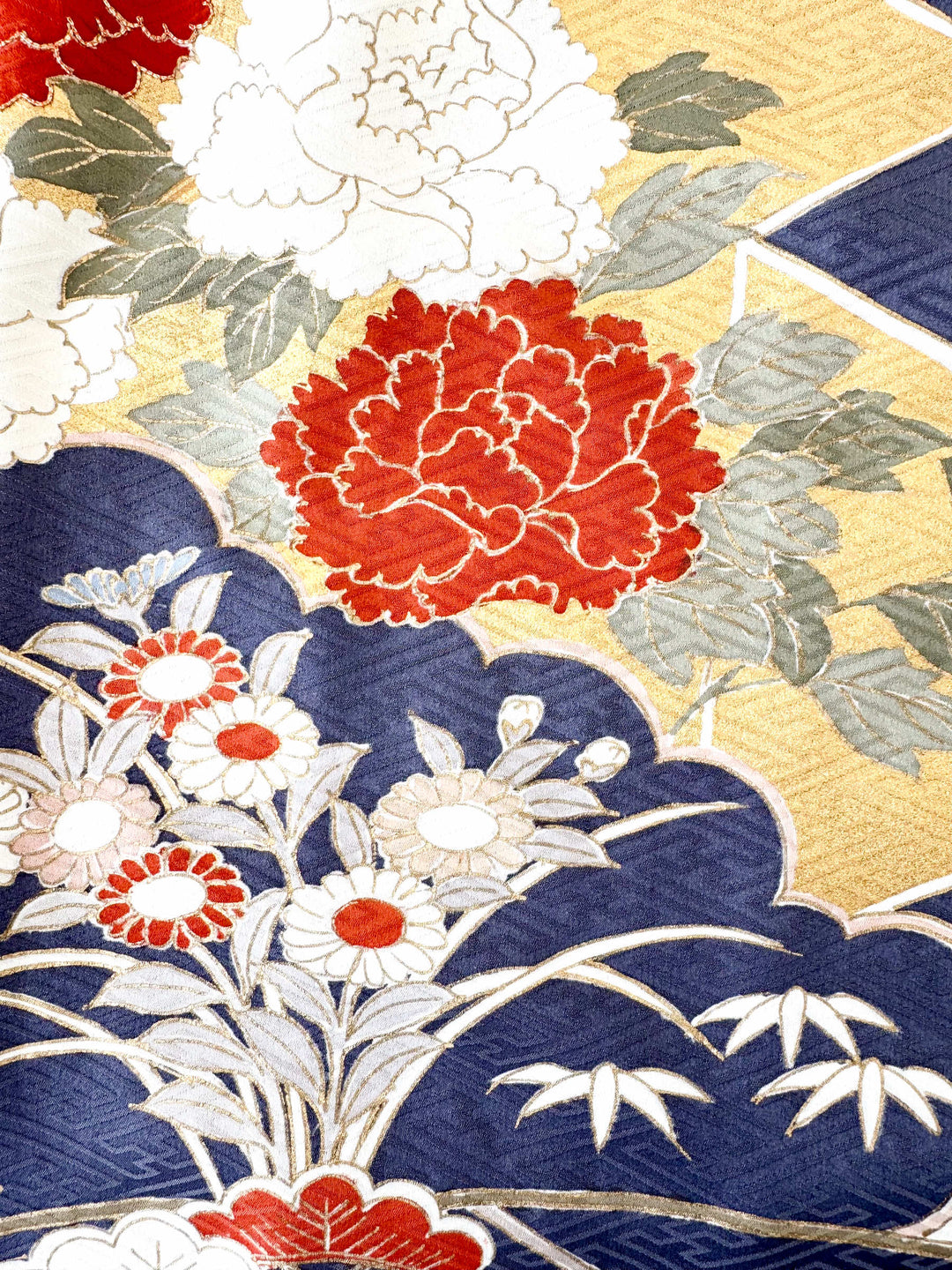 着物アロハシャツ「古典柄を纏うA」AH100442