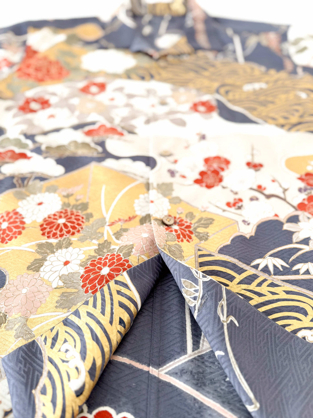 着物アロハシャツ「古典柄を纏うB」AH100443