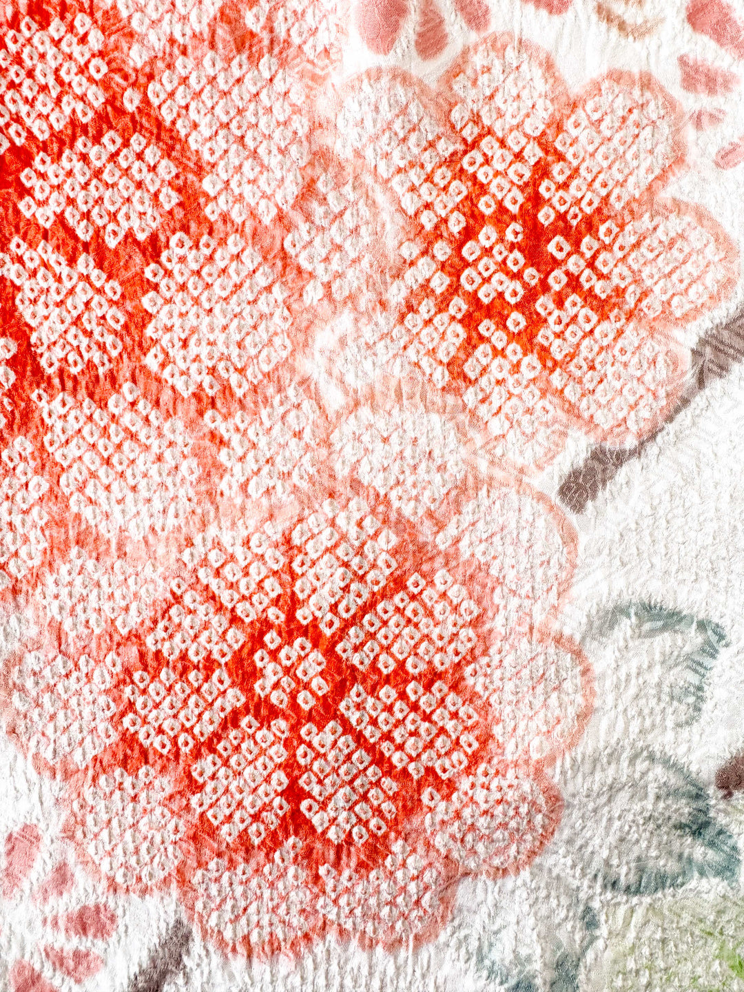 着物アロハシャツ「優しく咲く絞りB」AH100445