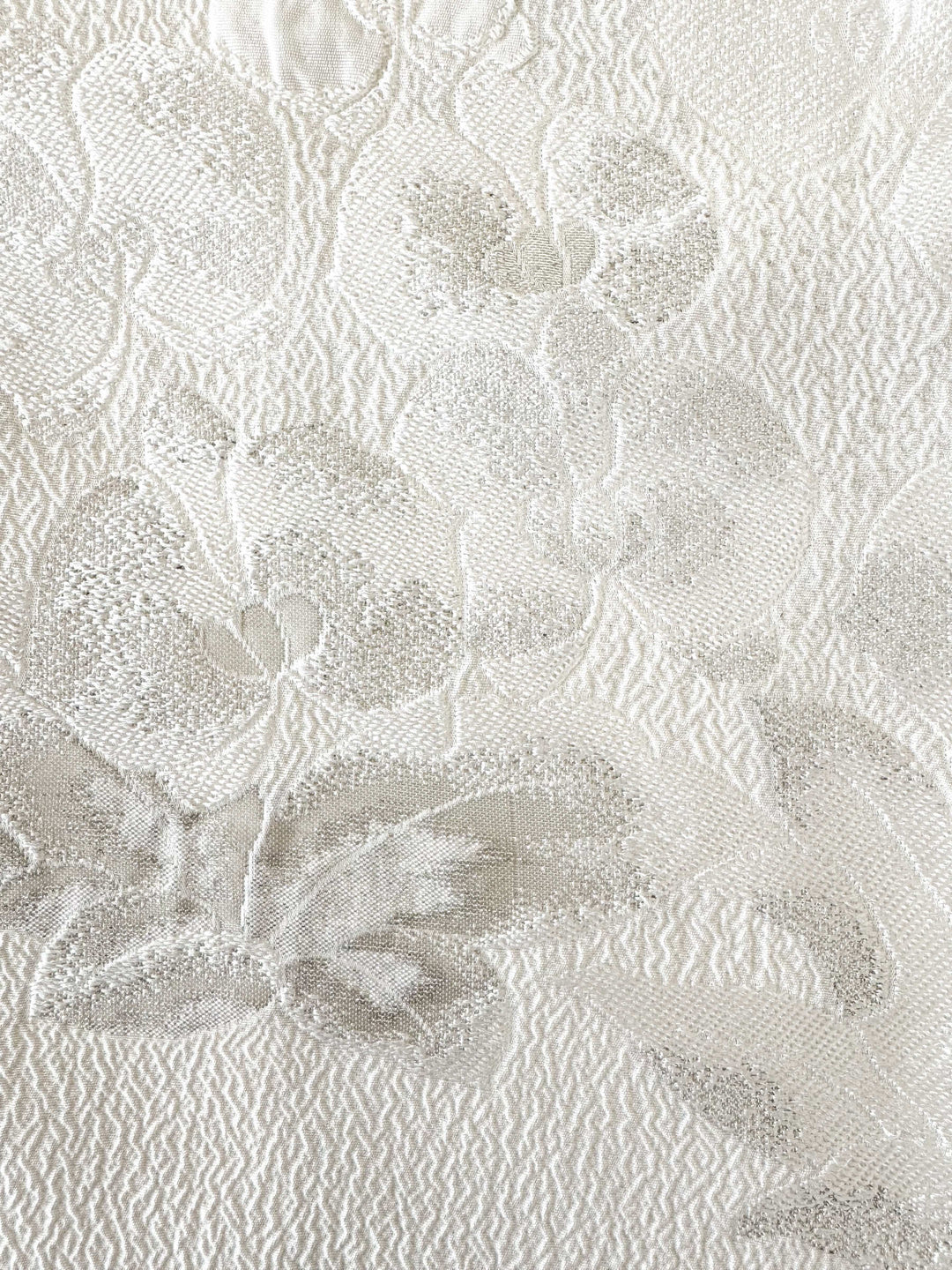 着物アロハシャツ「胡蝶蘭の白無垢A」AH100446