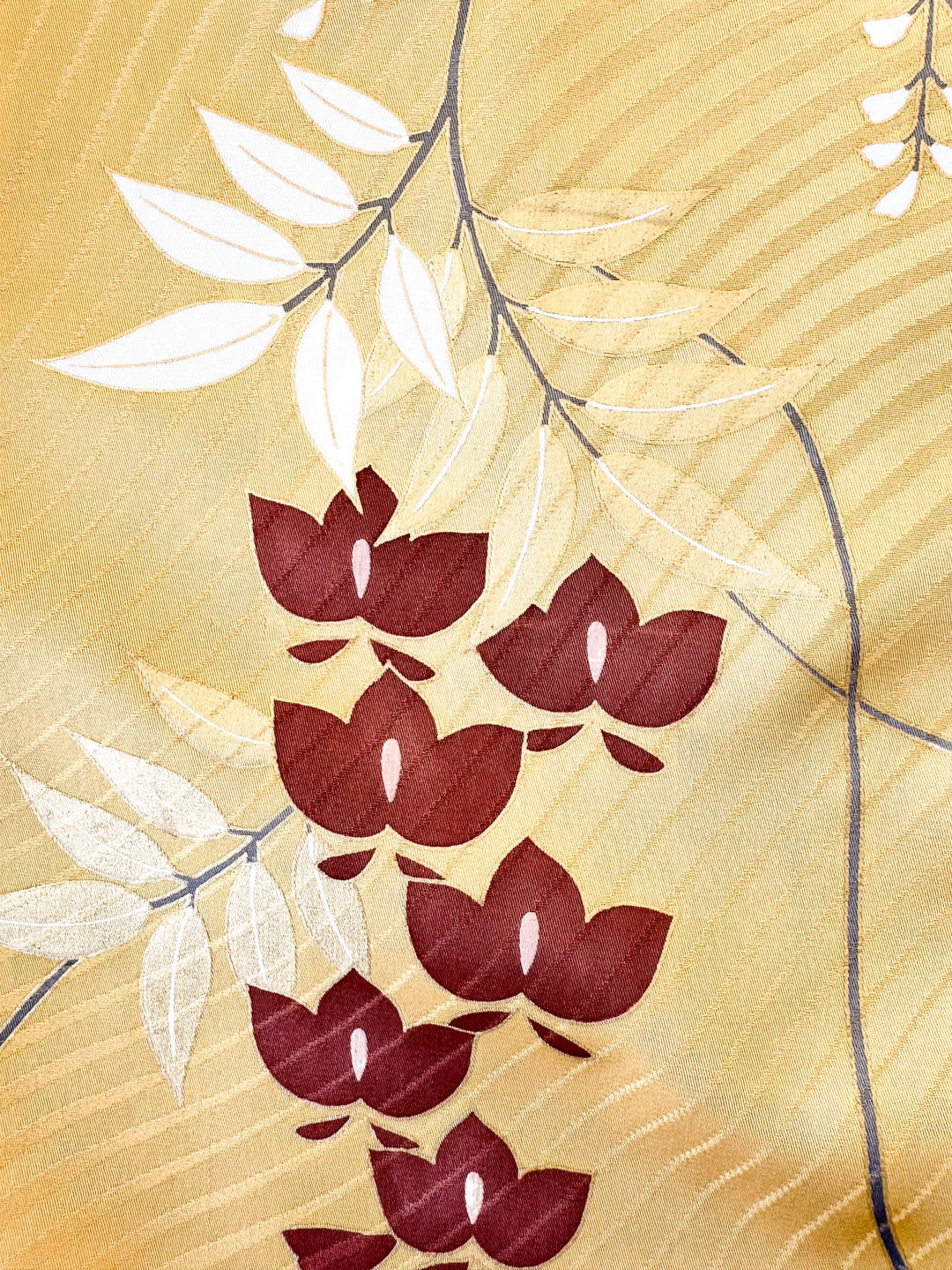 着物アロハシャツ「凜と咲く藤B」AH100451