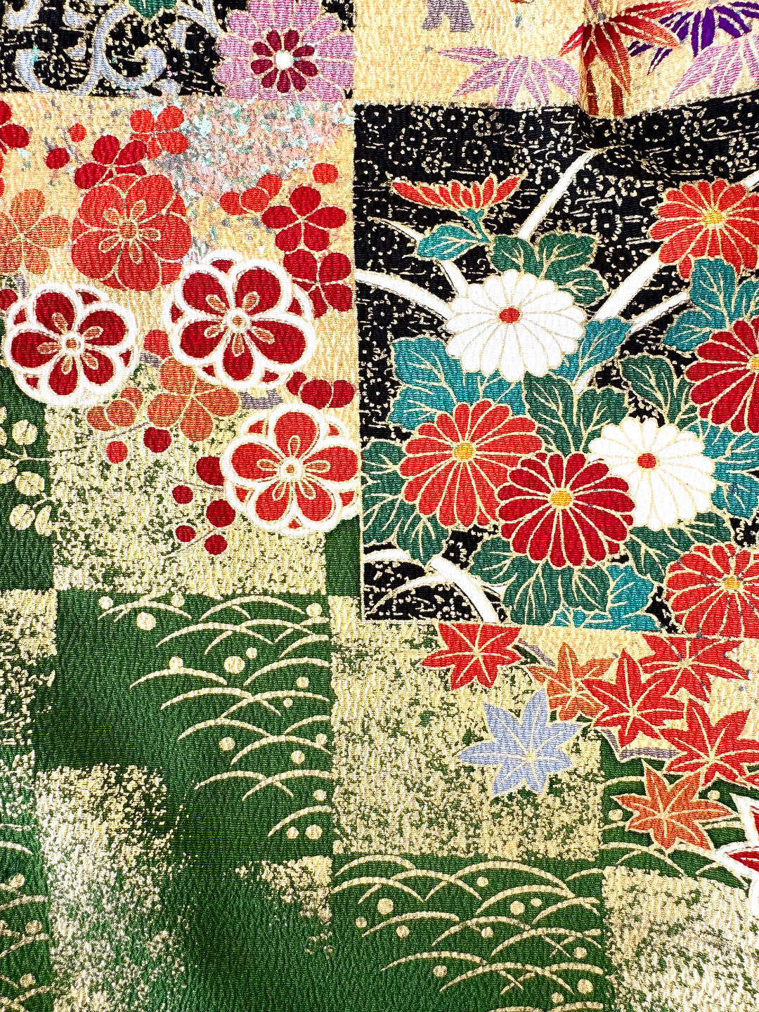 着物アロハシャツ「花を纏わせるB」AH100453