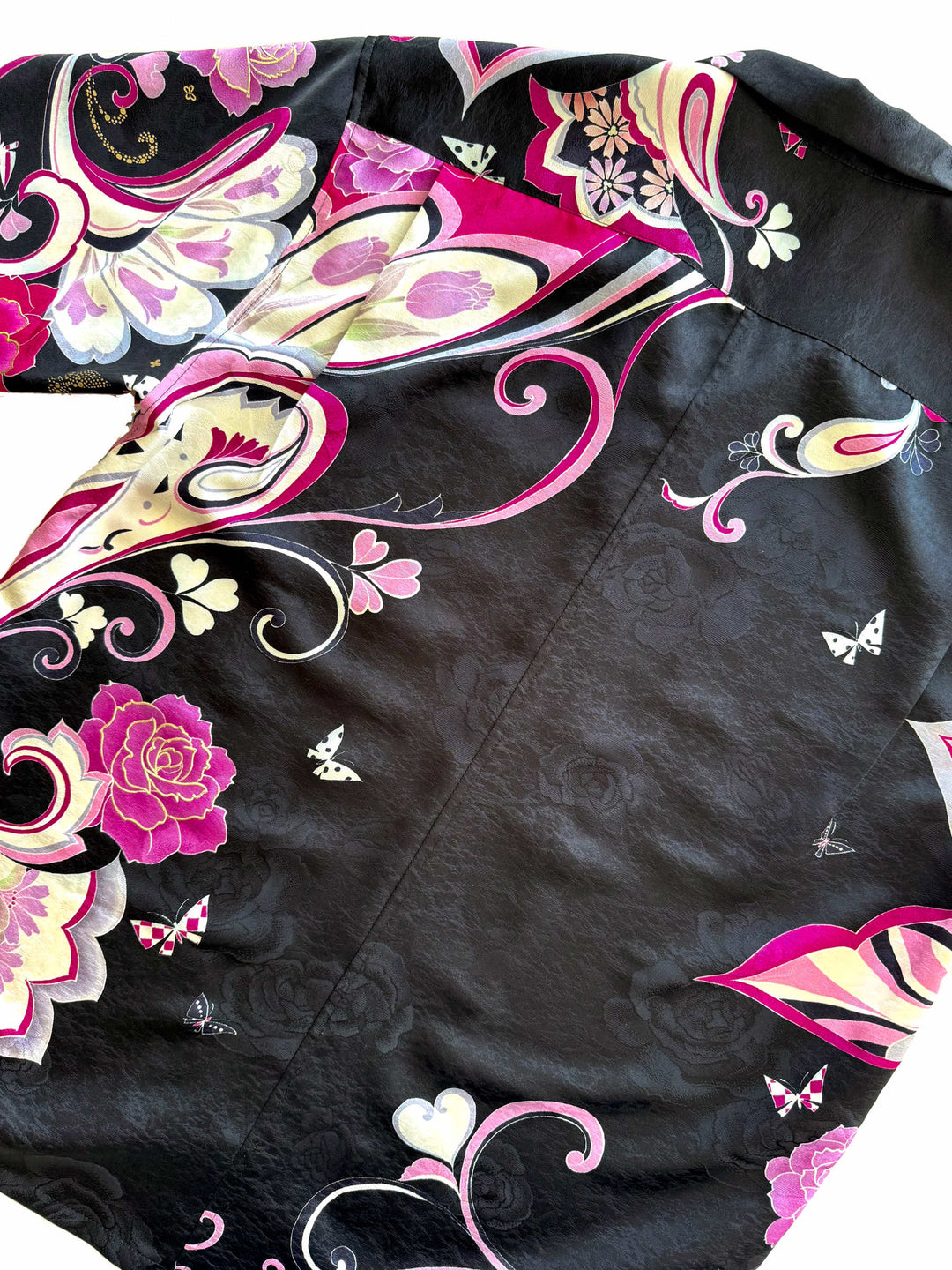 着物アロハシャツ「HANAE MORI B」AH100461