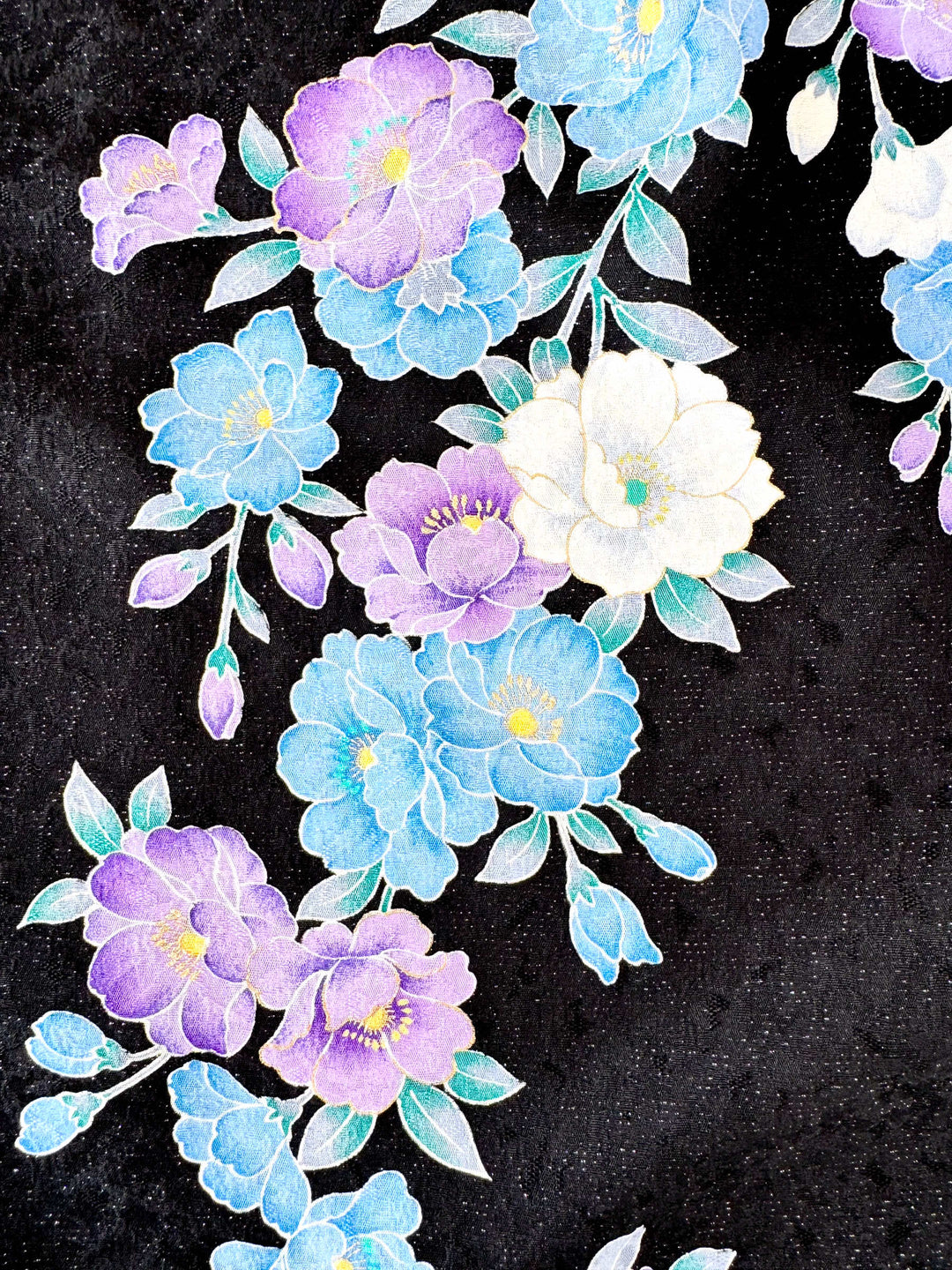 着物アロハシャツ「優雅に咲く花々B」AH100467