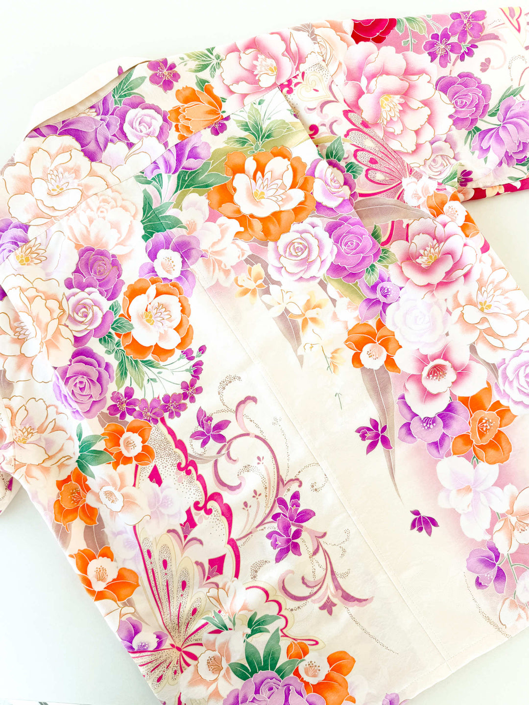 着物アロハシャツ「HANAE MORI A」AH100482