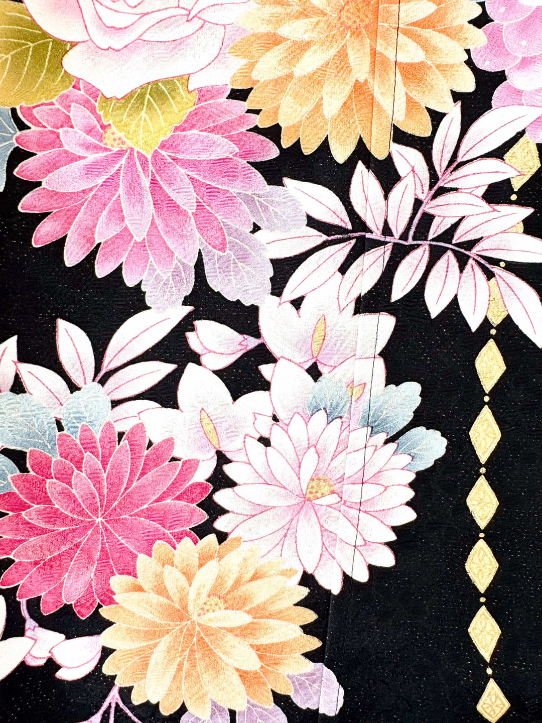 着物アロハシャツ「溢れる花々」AH100490