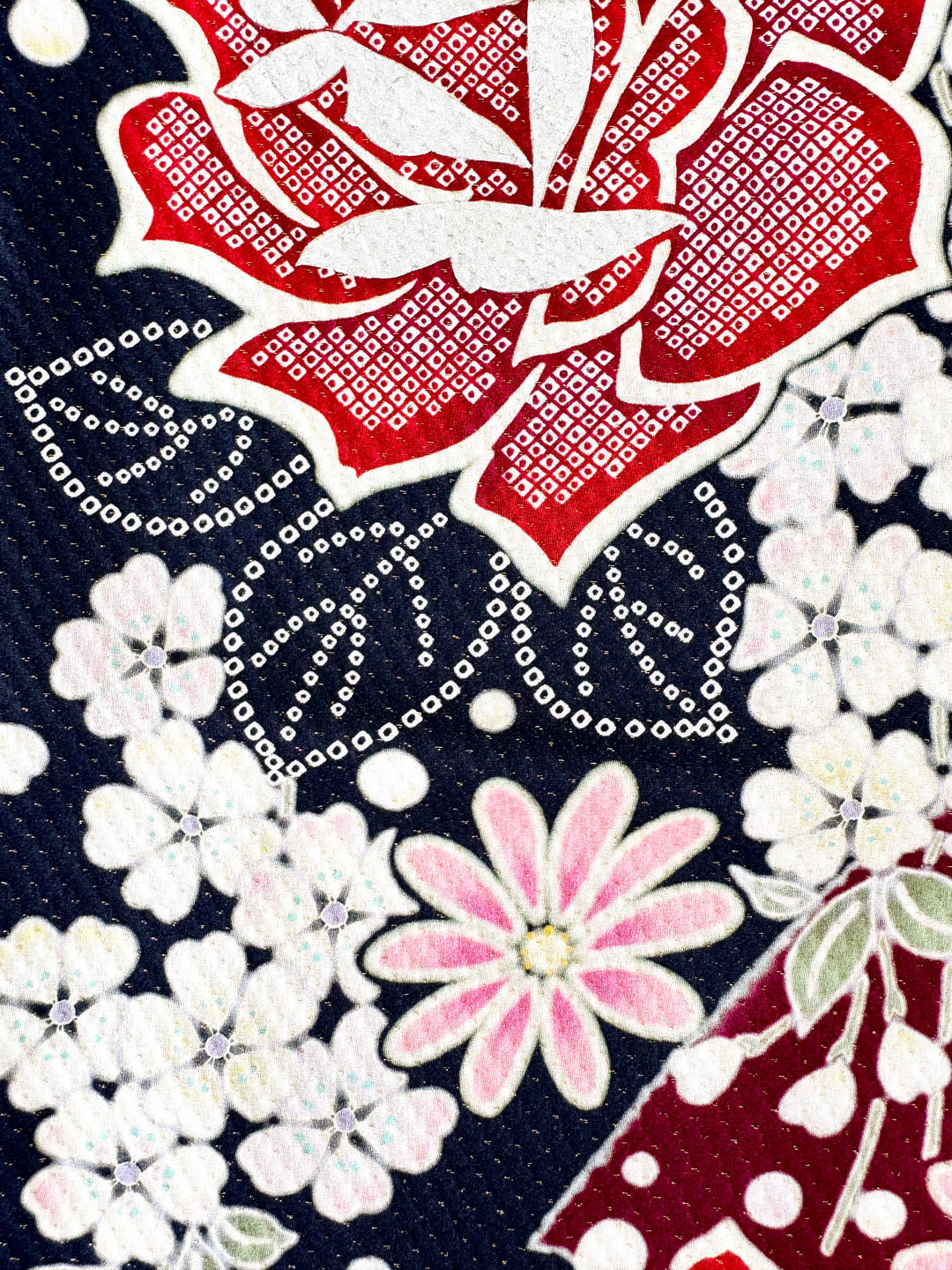 Vintage Silk Kimono Hawaiian Shirt AH100503