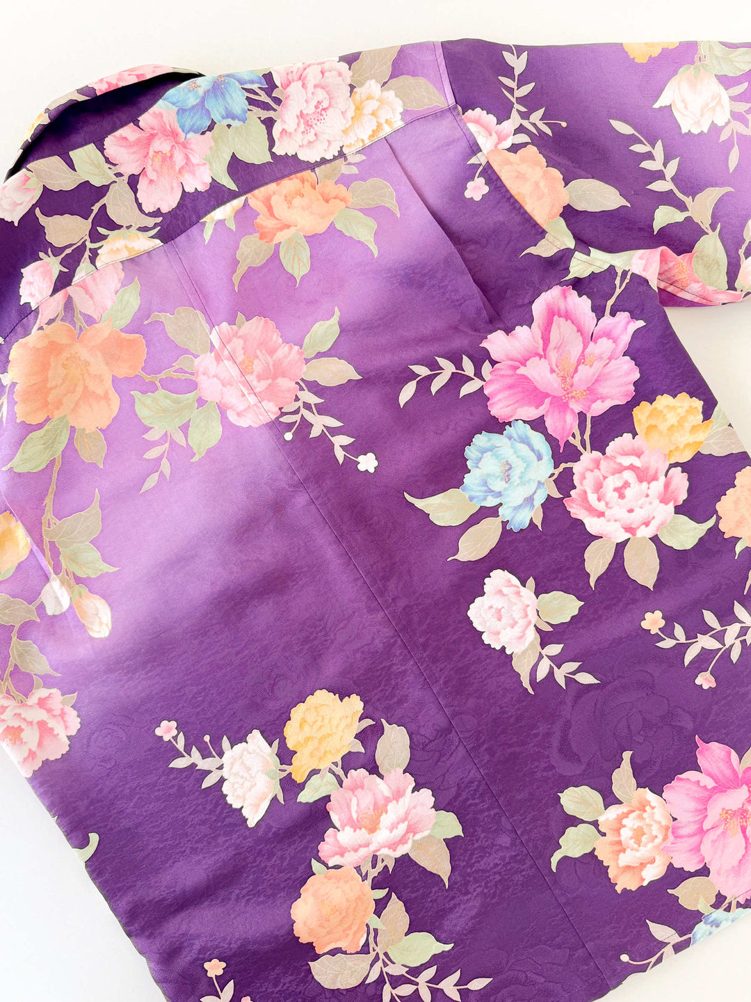 着物アロハシャツ「洋花A」AH100506