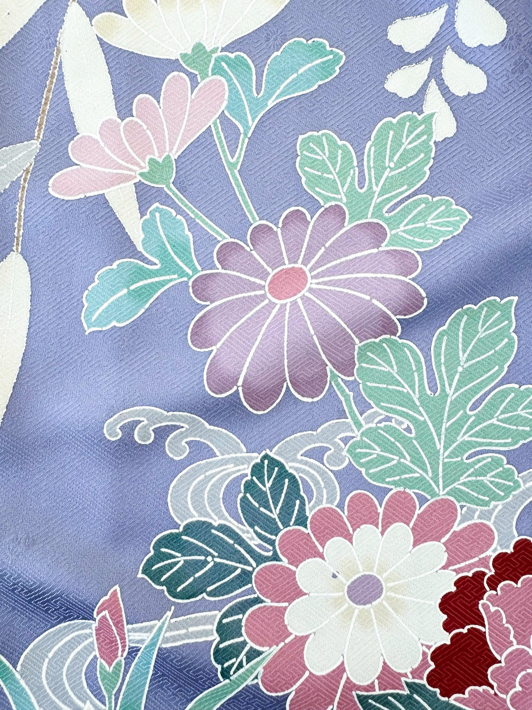 KIMONO ALOHA SHIRT "CLEARLY BLOOMING B" AH100277