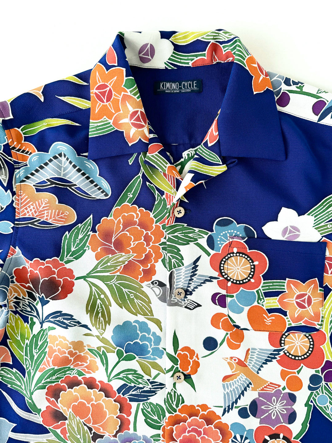 KIMONO ALOHA SHIRT "COLORS OF SUMMER A" AH100278