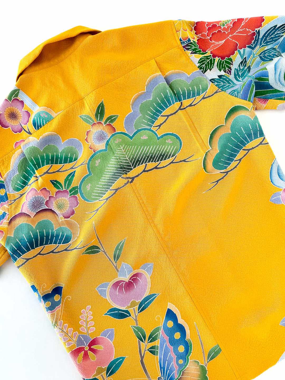 KIMONO ALOHA SHIRT "A VIVIDLY DANCING A" AH100280