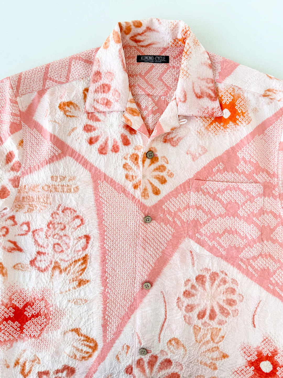 KIMONO ALOHA SHIRT "GENTLY BLOOMING FLOWERS B" AH100284