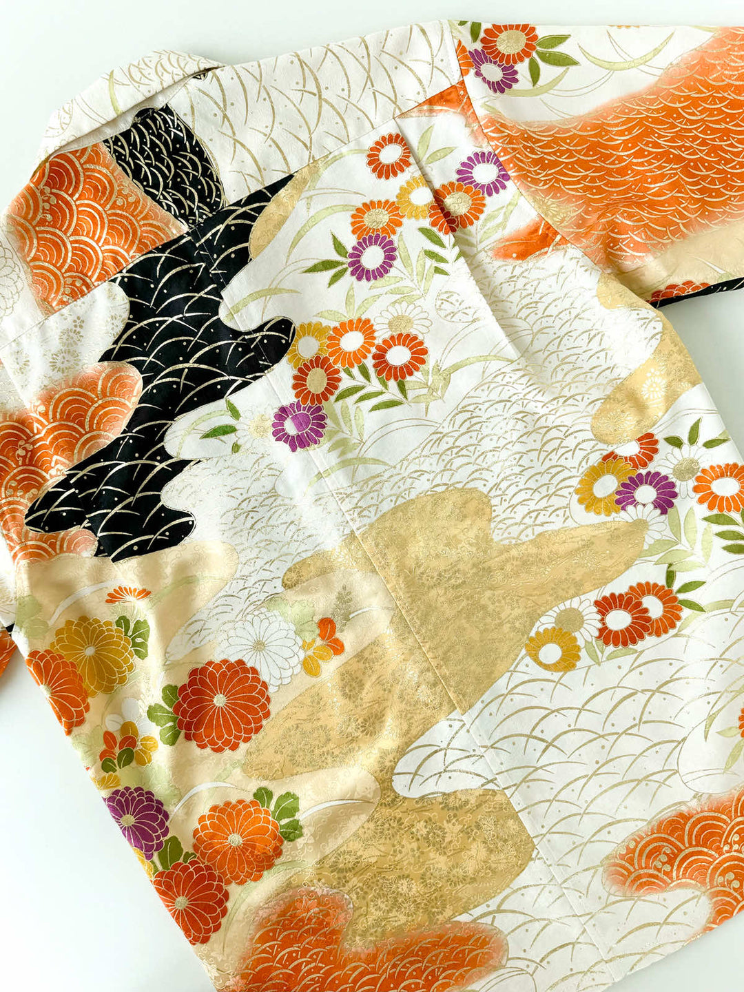 KIMONO ALOHA SHIRT "FLUCTUATING MANJUSHIKU B" AH100288