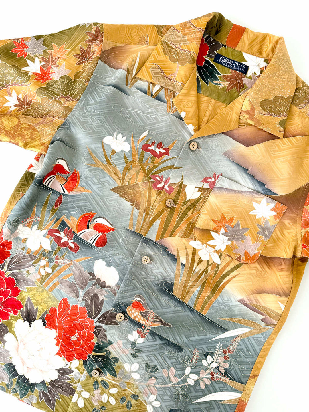 KIMONO ALOHA SHIRT "A FOR NOSTALGIA" AH100297