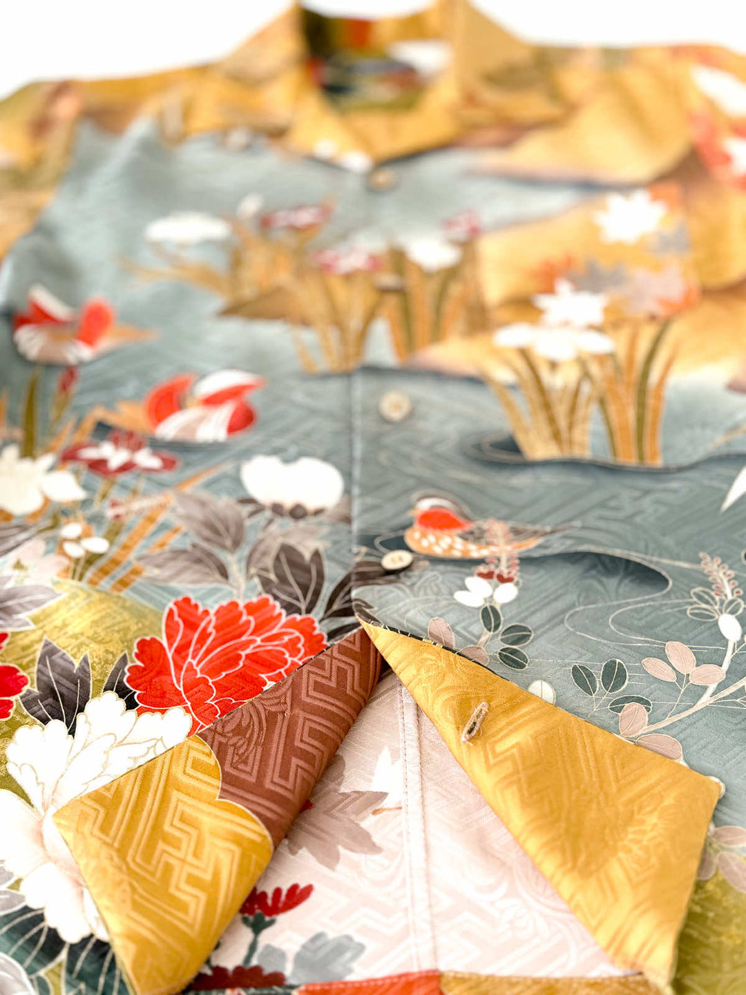 KIMONO ALOHA SHIRT "A FOR NOSTALGIA" AH100297