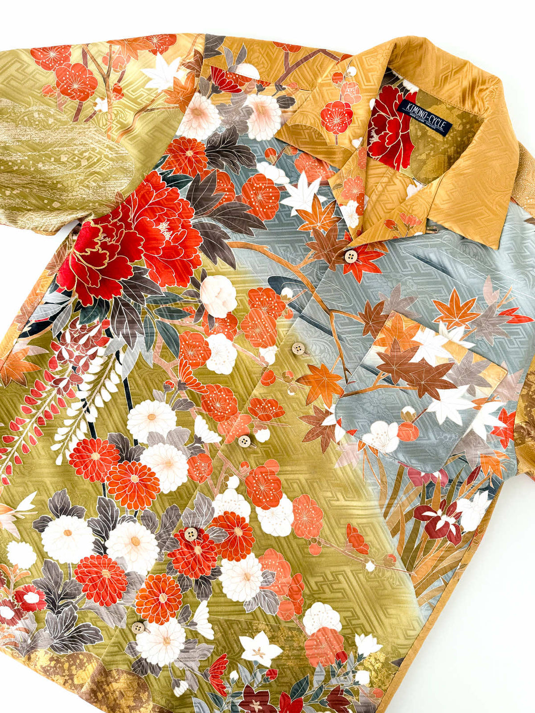 KIMONO ALOHA SHIRT "NOSTALGIC B" AH100298