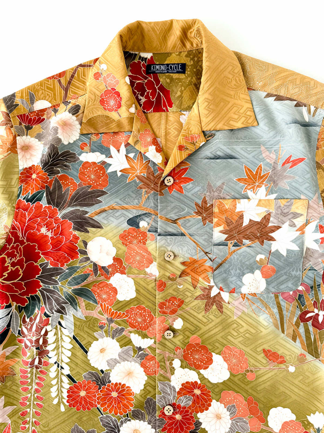 CHEMISE KIMONO ALOHA, 'NOSTALGIC B', AH100298.