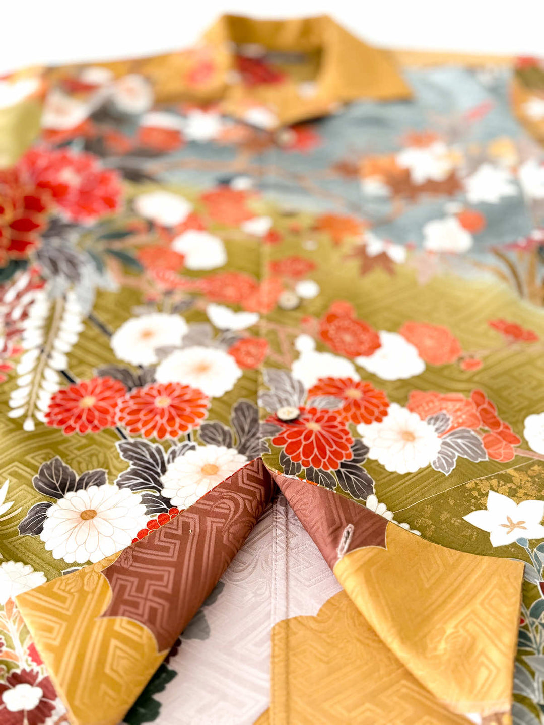 CHEMISE KIMONO ALOHA, 'NOSTALGIC B', AH100298.