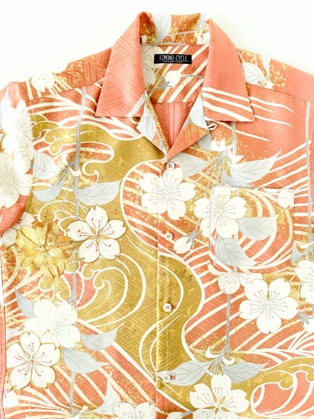 CHEMISE KIMONO ALOHA 'FLOWING CHERRY BLOSSOMS B' AH100300