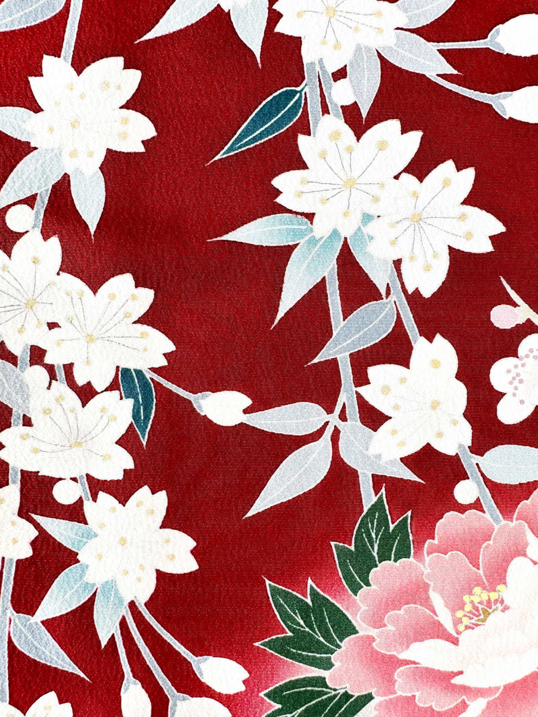 KIMONO ALOHA SHIRT "EDAREZAKURA AND HANAMITSU B" AH100302