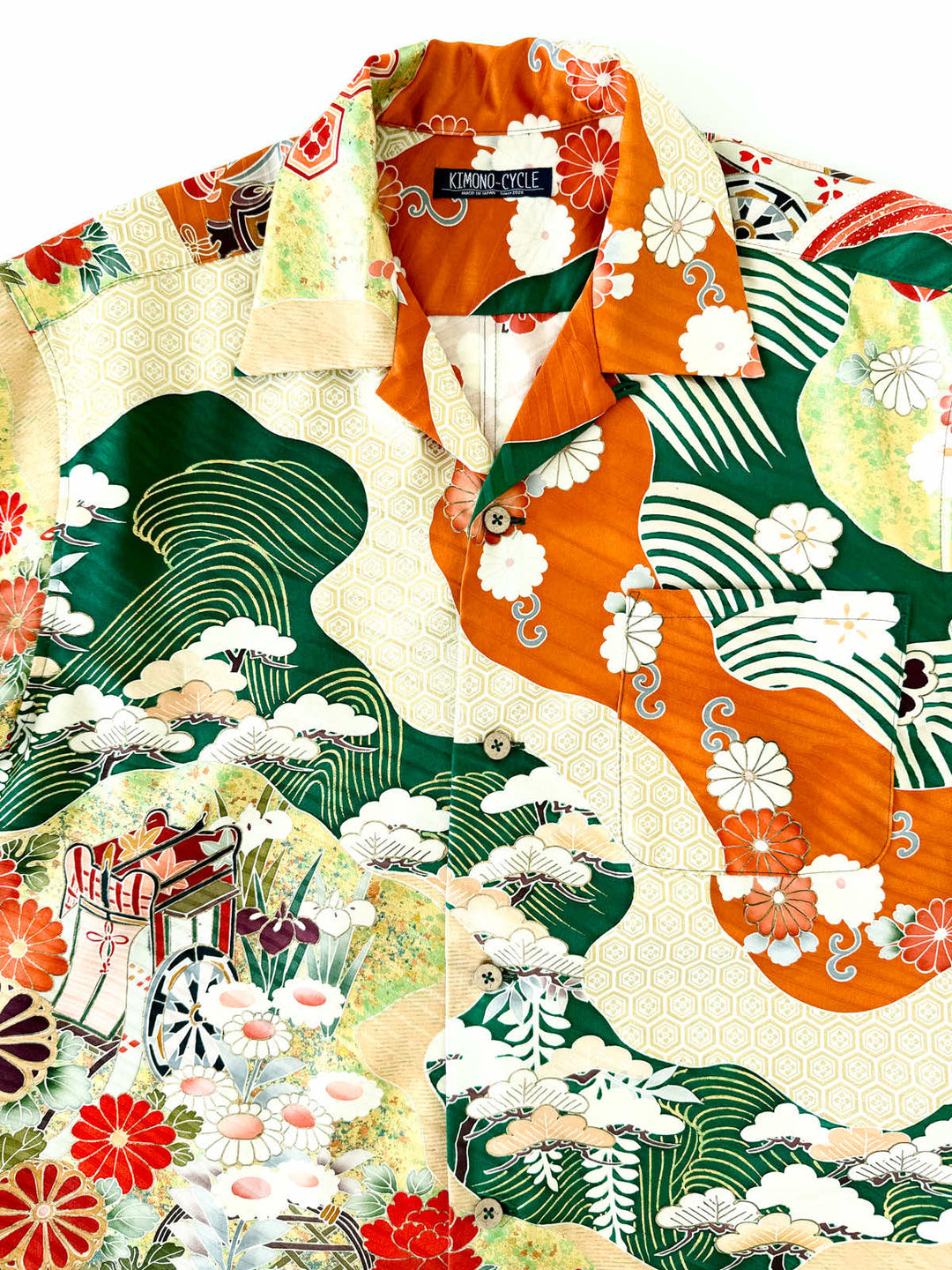 CHEMISE KIMONO ALOHA 'WAVING SACHI B' AH100306