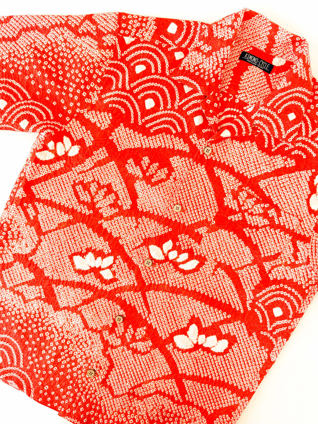 KIMONO ALOHA SHIRT "GENTLY SPREAD B" AH100308