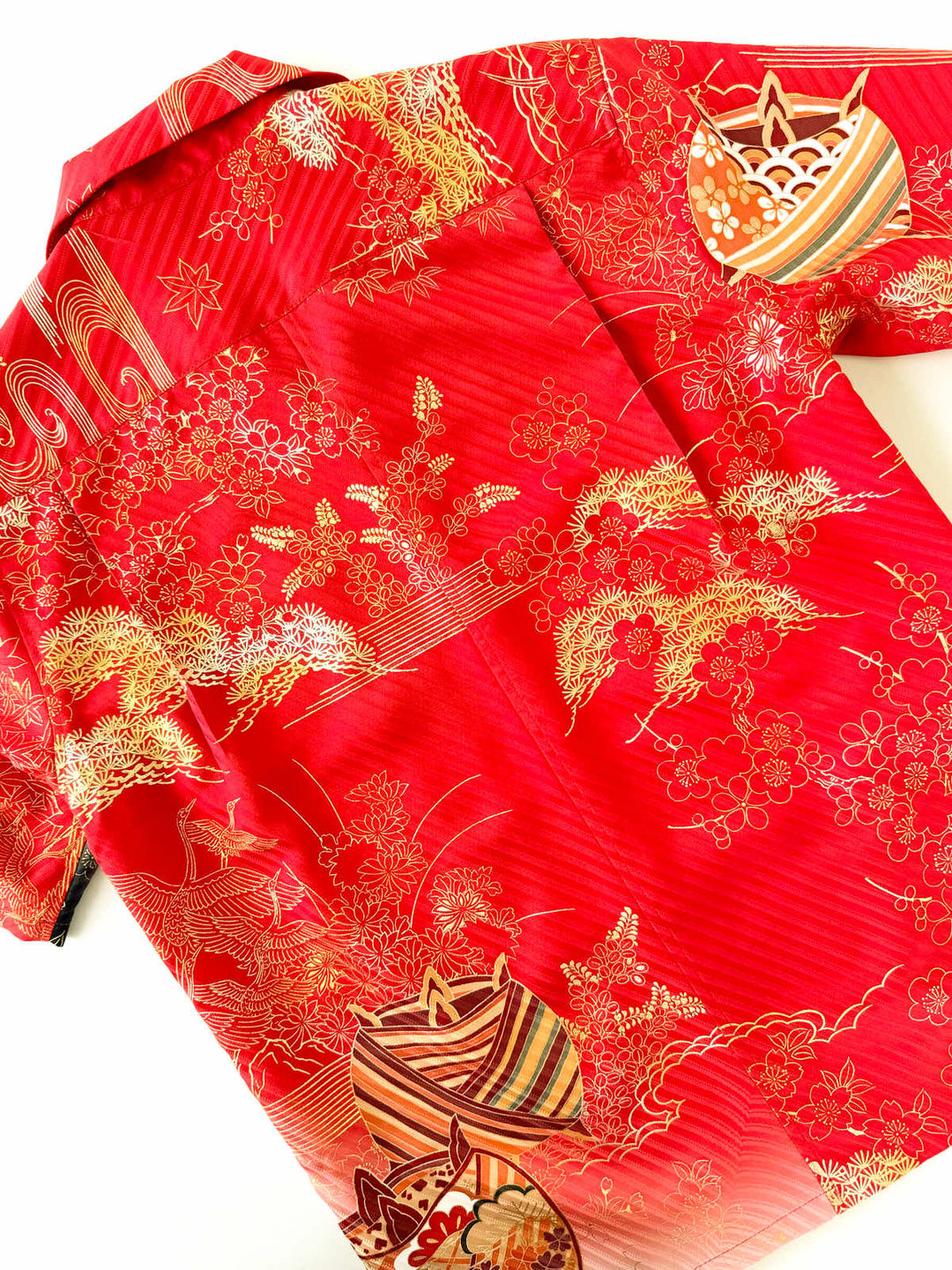 KIMONO ALOHA SHIRT "HAPPY KNOT A" AH100309